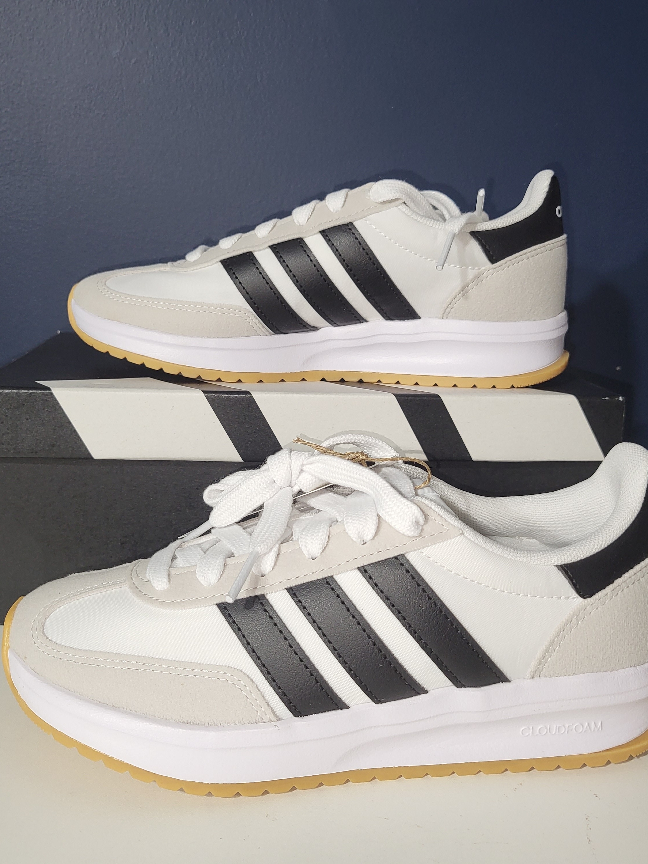 Adidas Run 70's 2.0 Big Kids Boys Girls Size 4 4y Youth Sneakers Shoes